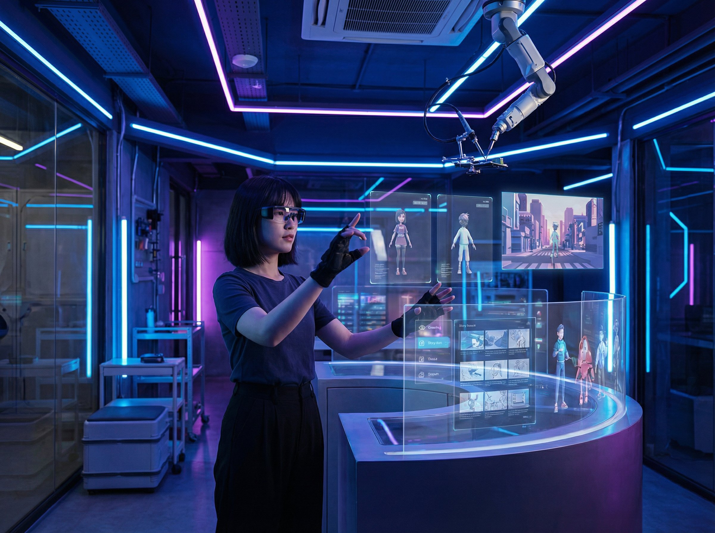 女神视频AI赋能动漫创作